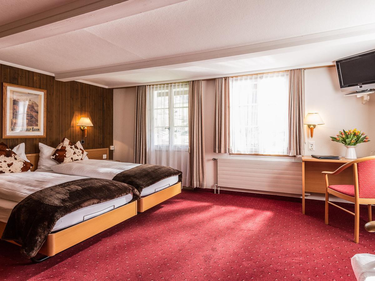 Hotel Oberland Lauterbrunnen Zimmer foto