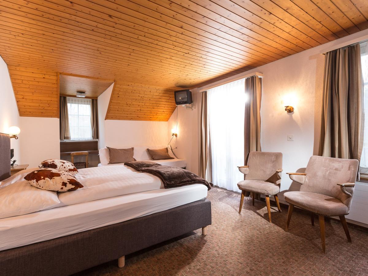 Hotel Oberland Lauterbrunnen Zimmer foto