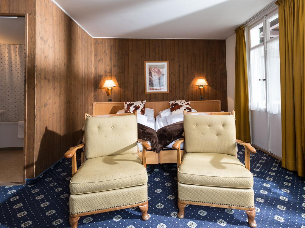 Hotel Oberland Lauterbrunnen Zimmer foto