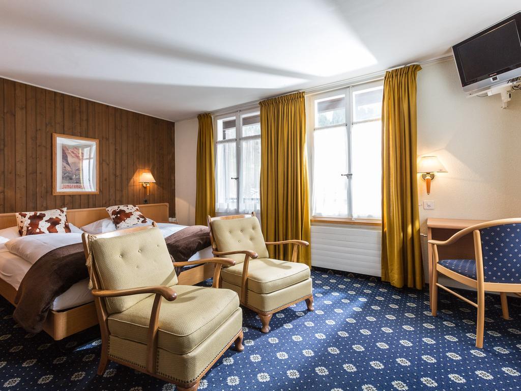 Hotel Oberland Lauterbrunnen Zimmer foto